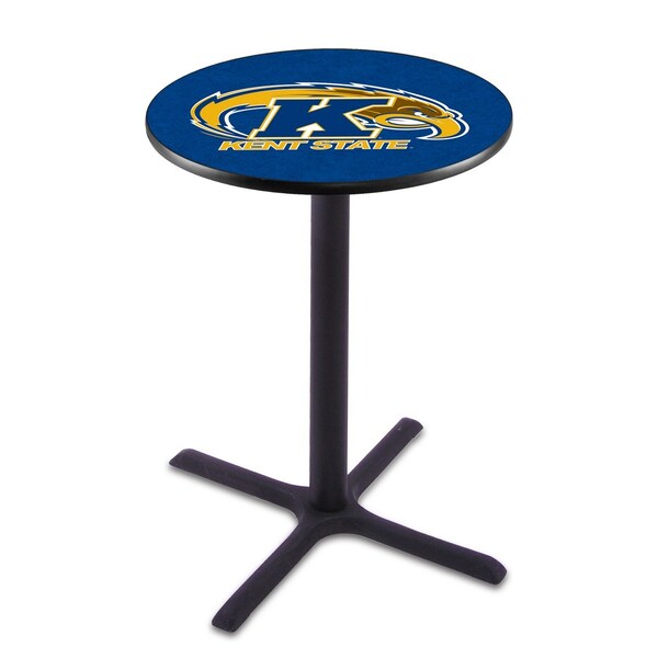 42" Blk Wrinkle Kent State Pub Table